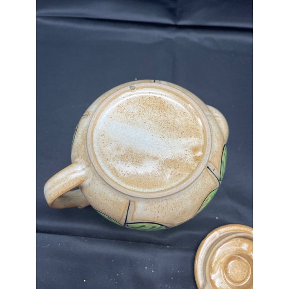 Vintage Floral Sunflower Daisy Flower Power Groovy Tea Pot - Picture 4 of 6